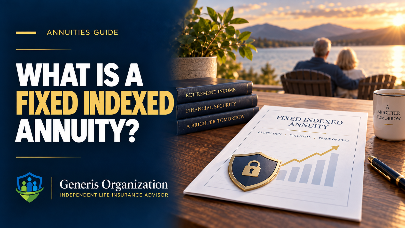 What Is a Fixed Indexed Annuity? educational guide from Generis Organization