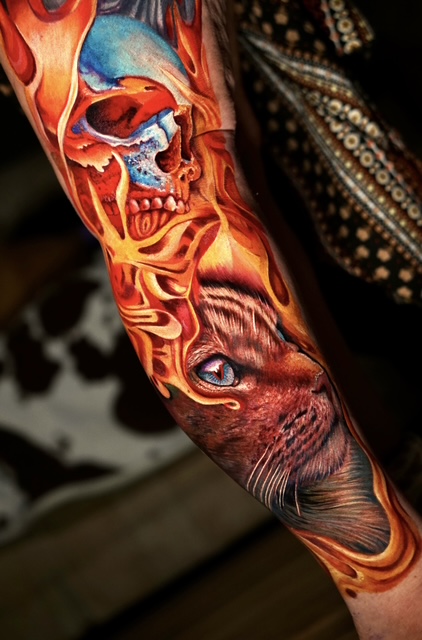Color Realism Tattoo Manhattan