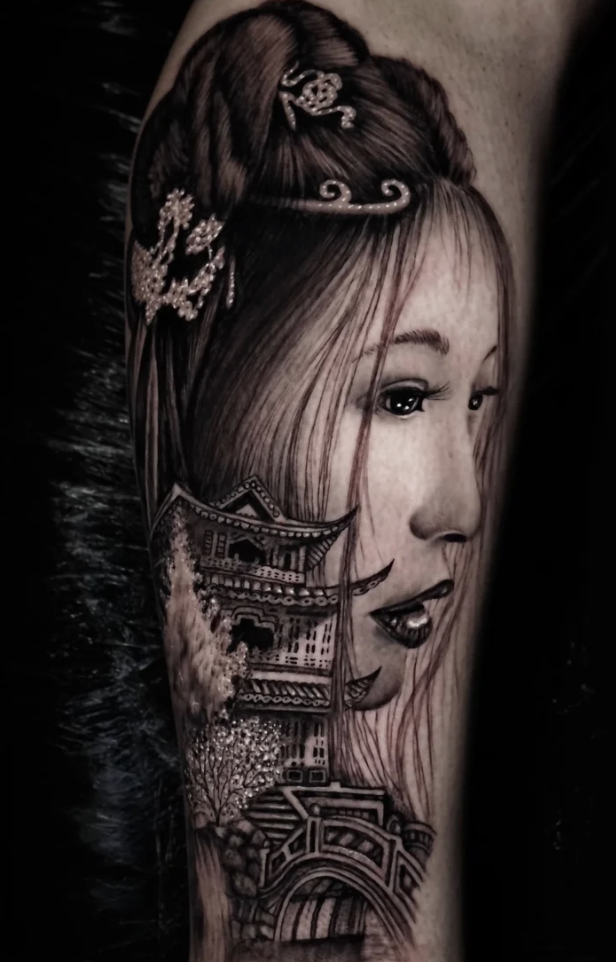 Max Demian Black Gray Tattoo NYC