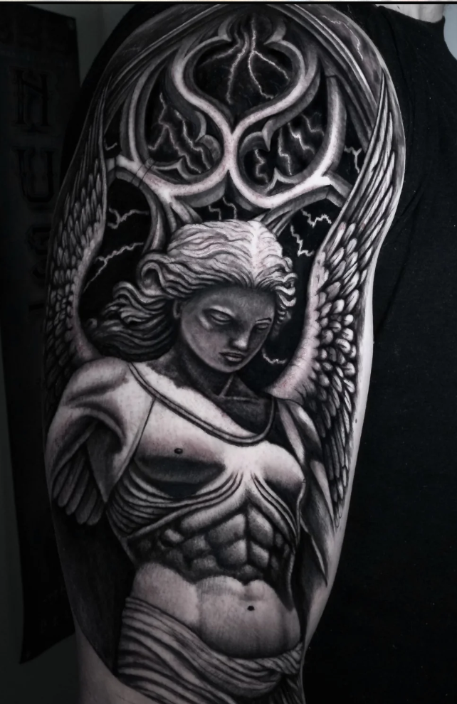 Max Demian Black Gray Tattoo NYC