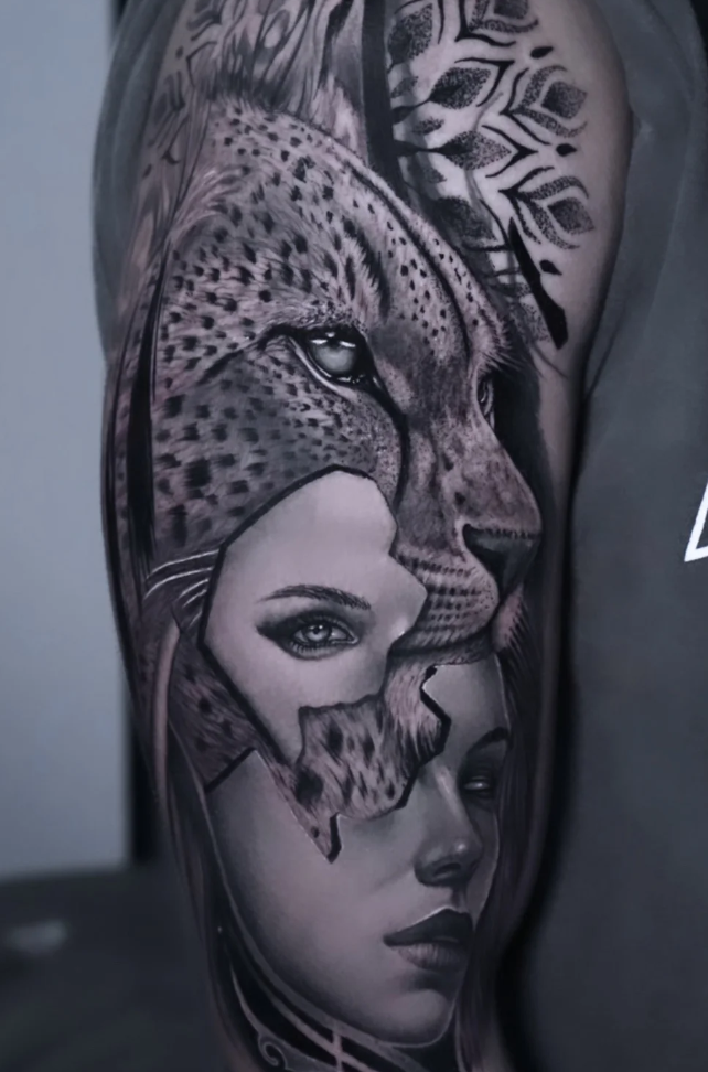 Max Demian Black Gray Tattoo NYC