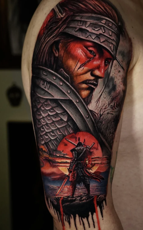 Max Demian Color Tattoo NYC