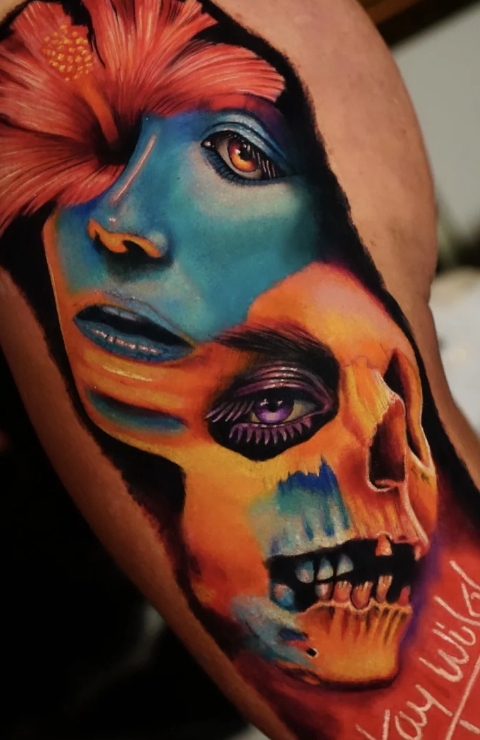 Max Demian Color Tattoo NYC