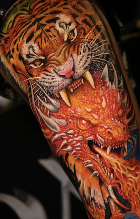 Max Demian Color Tattoo NYC