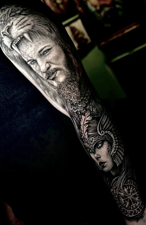 Max Demian Full Sleeve Tattoo NYC
