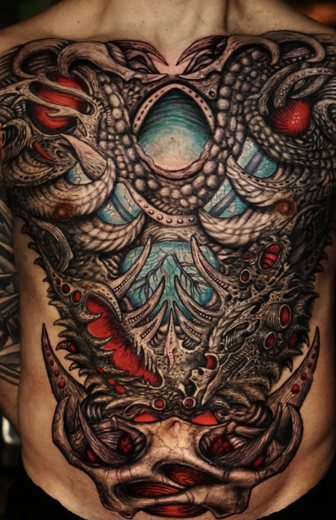 Max Demian Full Sleeve Tattoo NYC