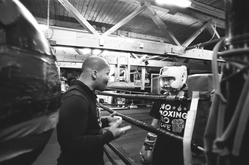 Coach Manny Dunham boxing photo 1