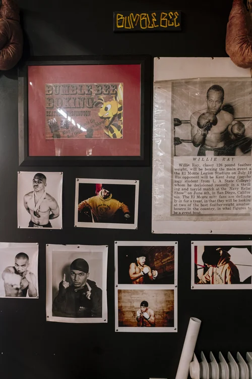 Coach Manny Dunham boxing photo 2