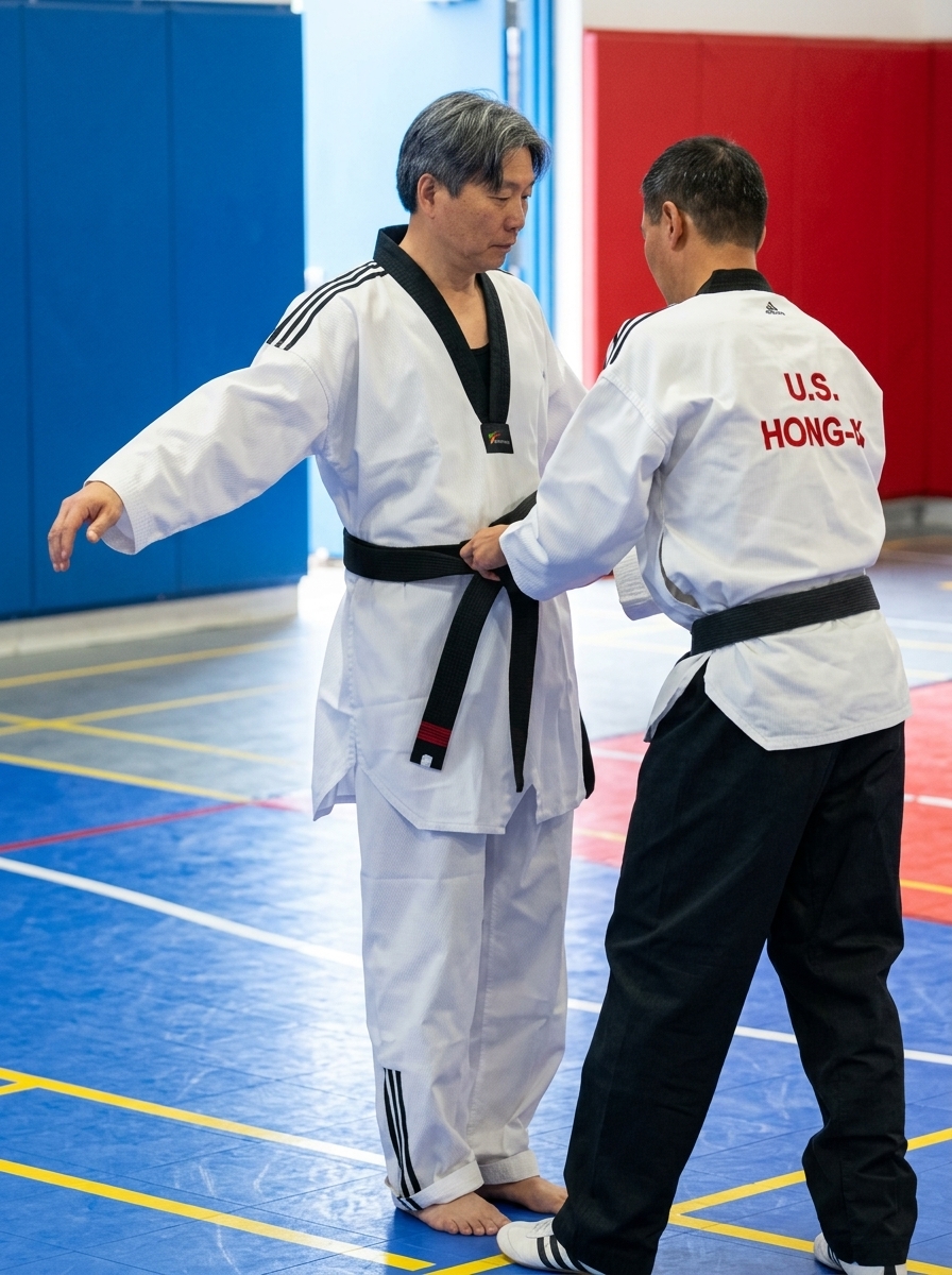 Teen and adult Tae Kwon Do training