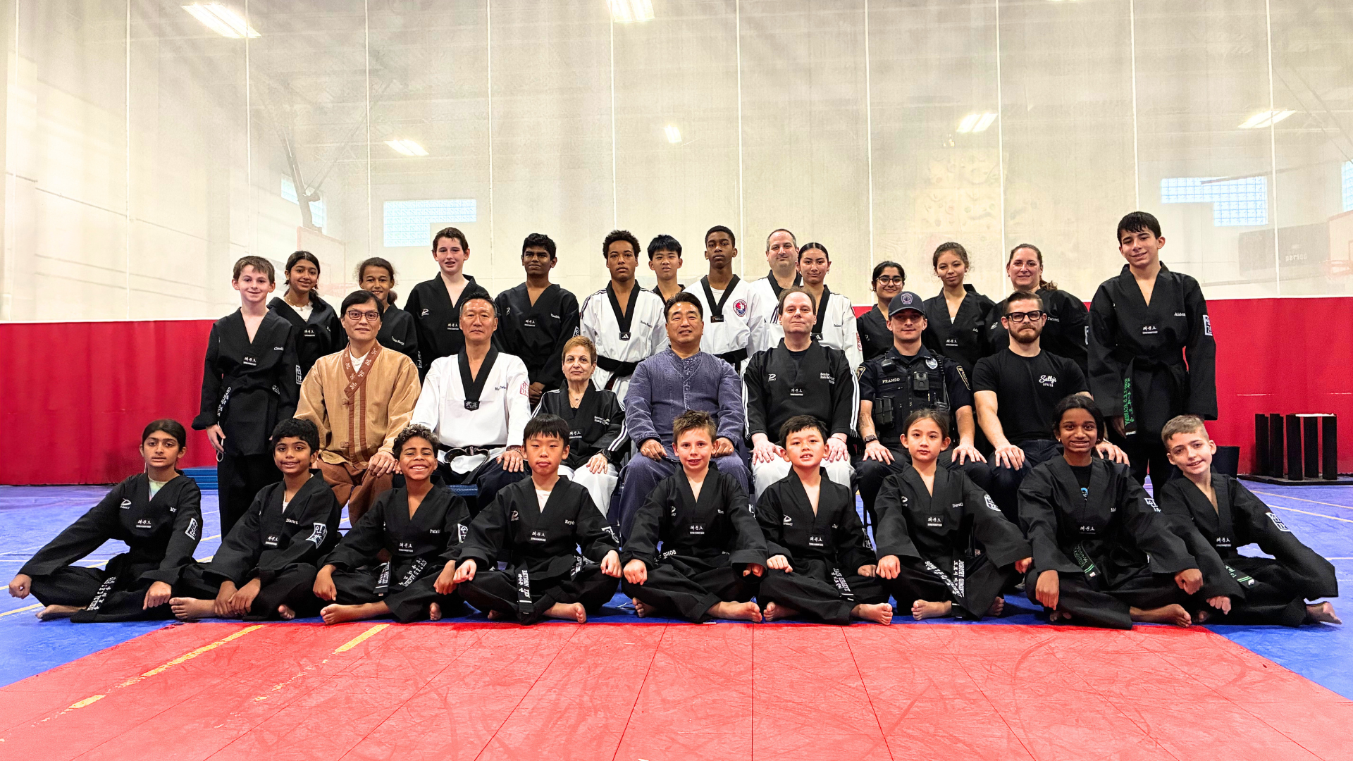 Black Belt Class of 2026 group photograph