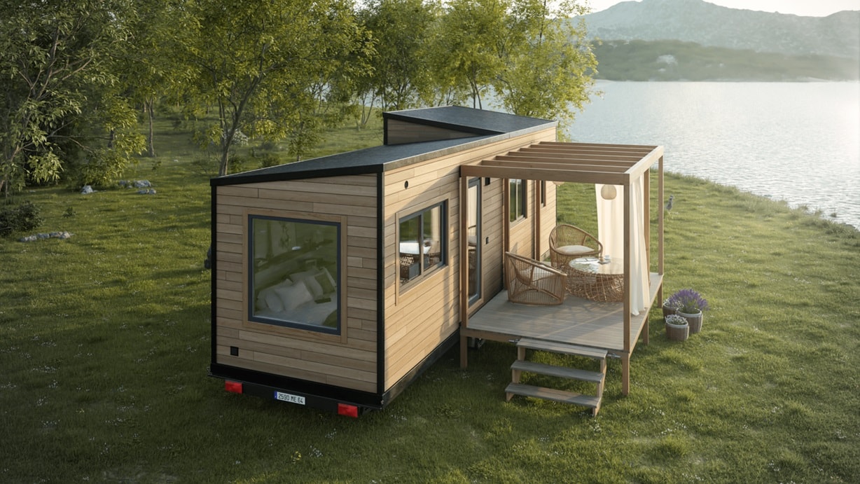 Tiny Home on the waters edge