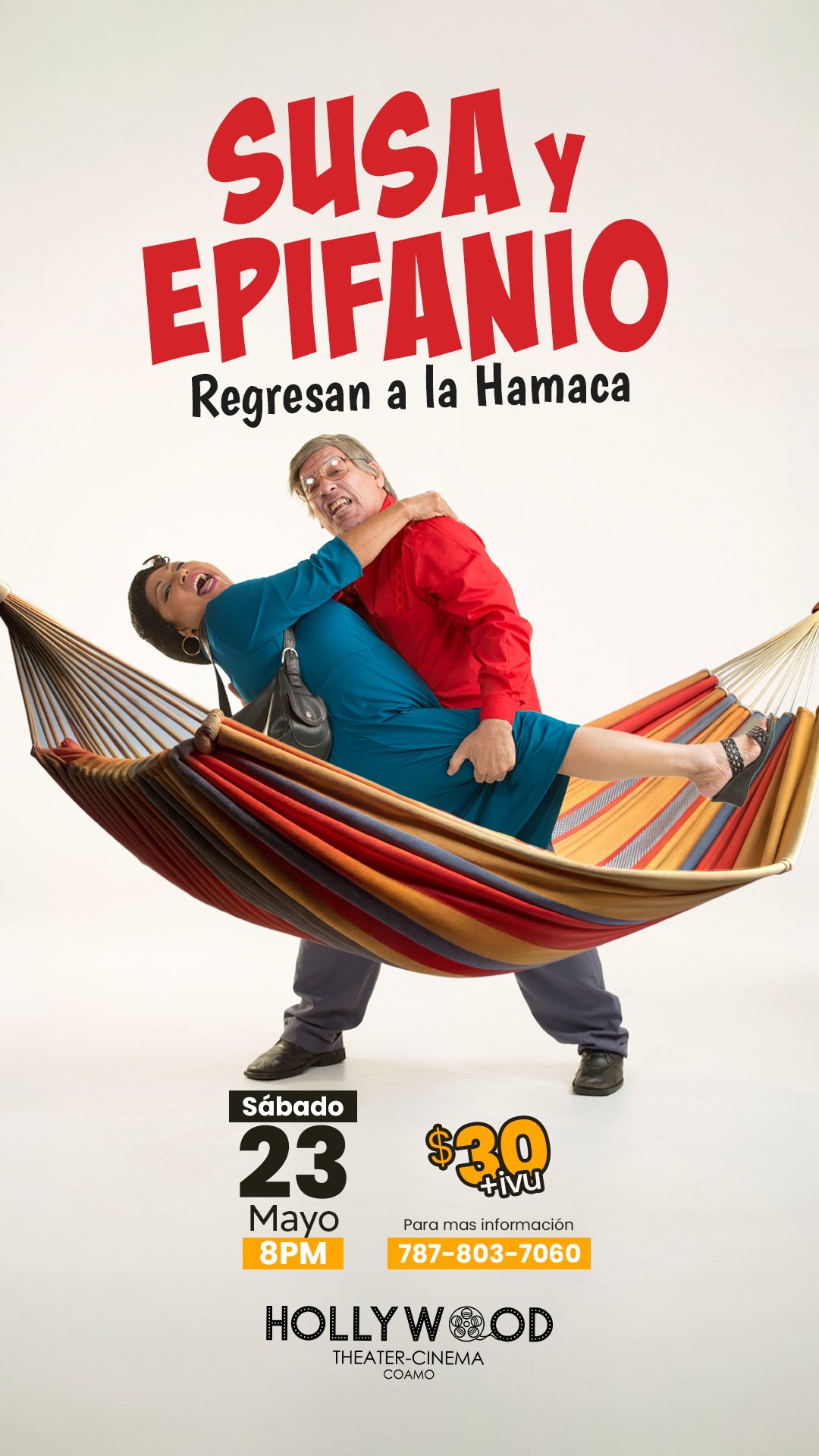 Susa y Epifanio Regresan a la Hamaca — Sábado 23 de Mayo