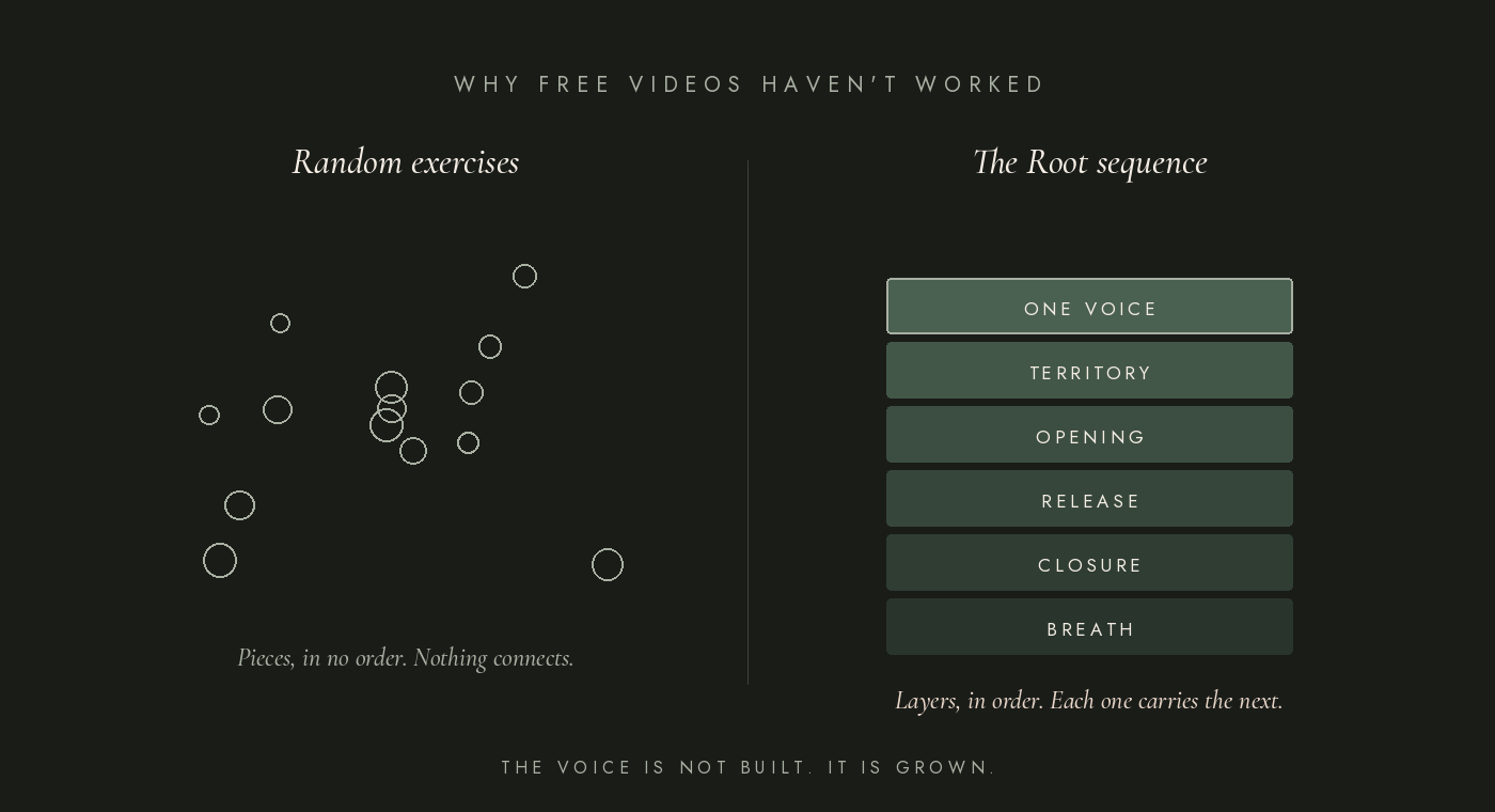 Random exercises versus The Root sequence
