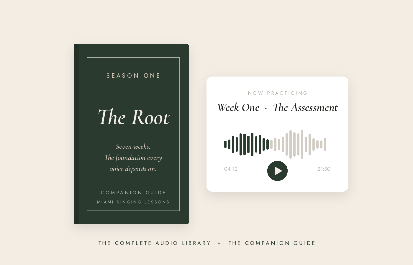 The Root — companion guide and audio library