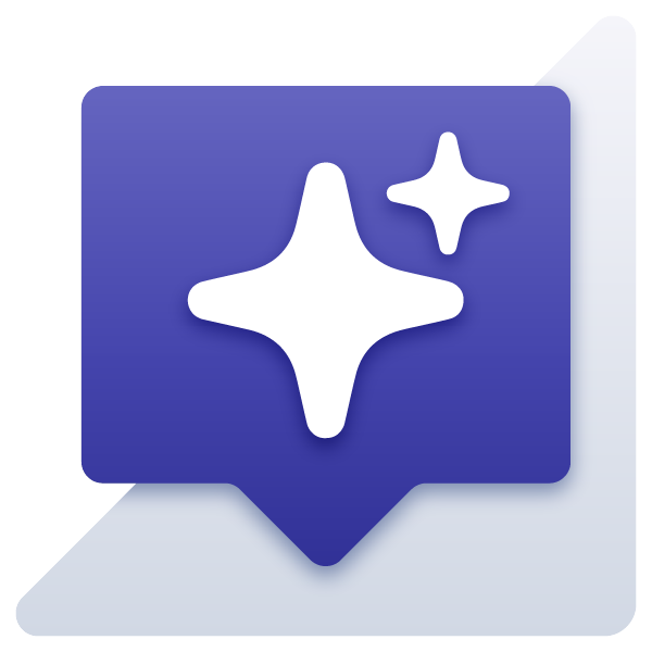 SpeakerGPT AI assistant icon with purple star and wand design