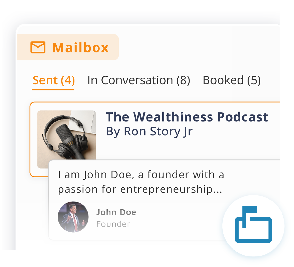 What's broken in traditional business development - Random outreach, unreliable referrals, unpredictability, and inconsistent deal flow illustrated with icons