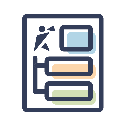 What's broken in traditional business development - Random outreach, unreliable referrals, unpredictability, and inconsistent deal flow illustrated with icons