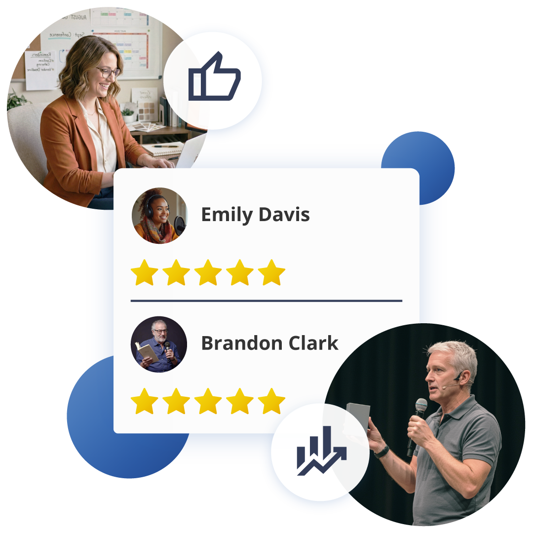 What's broken in traditional business development - Random outreach, unreliable referrals, unpredictability, and inconsistent deal flow illustrated with icons