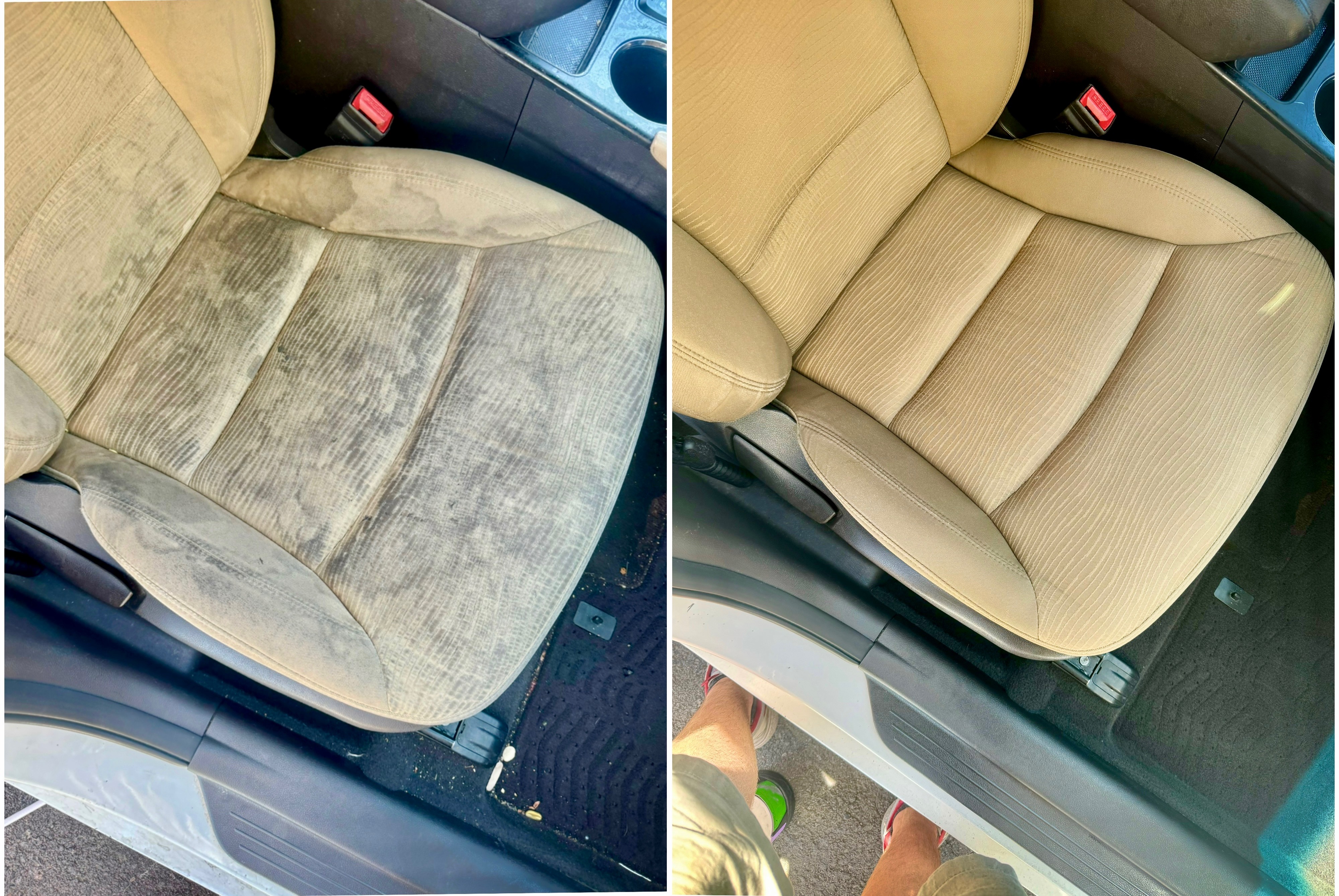 Interior car detail Tempe AZ