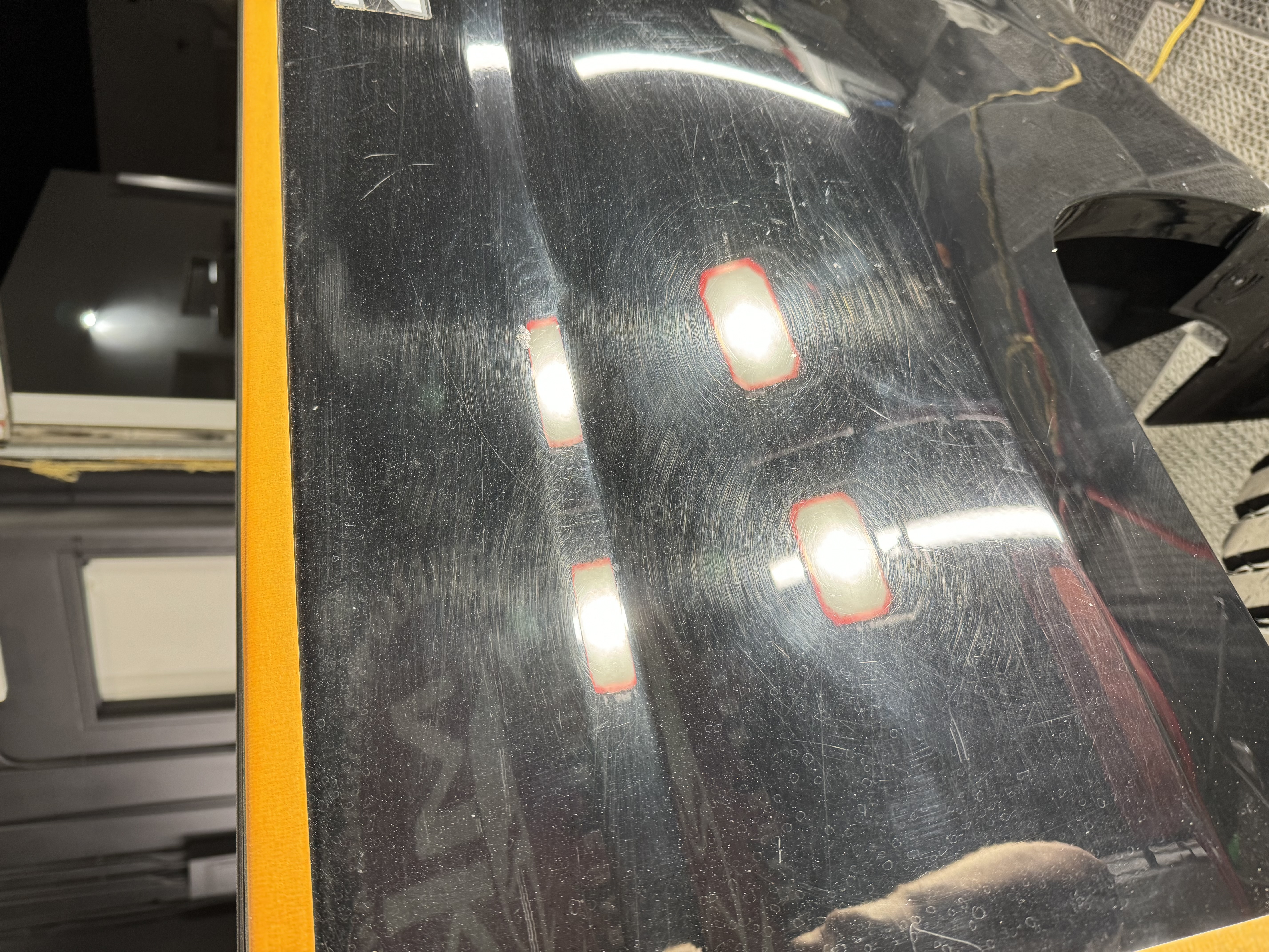 Before paint correction — swirl marks East Valley AZ