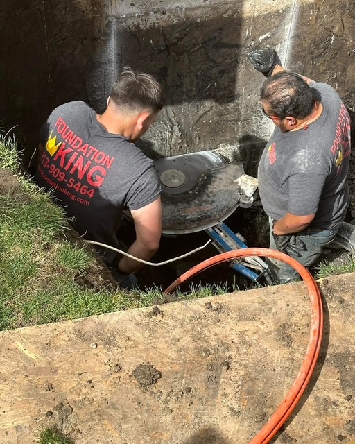 Foundation King crew on the job