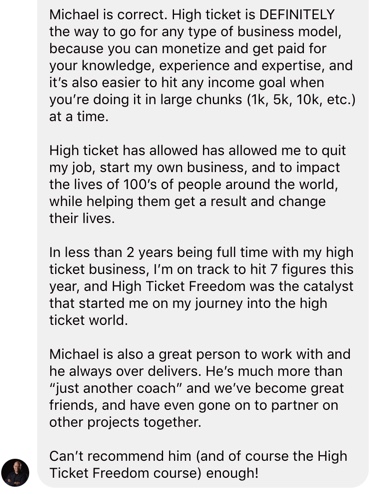 SkyWebAI client testimonial 5