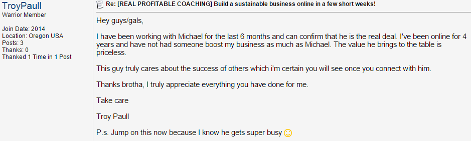 SkyWebAI client testimonial 14