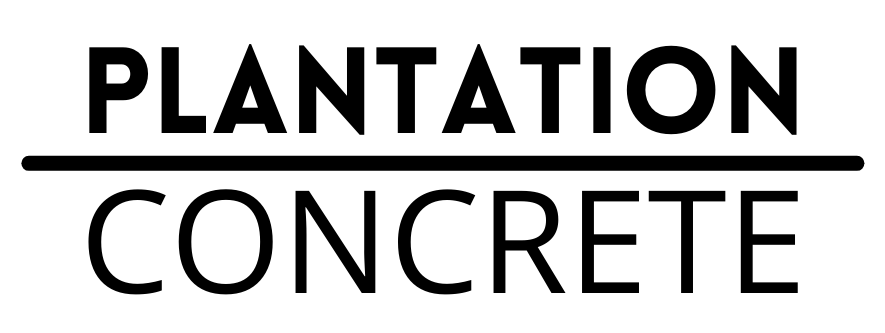 Plantation Concrete Logo