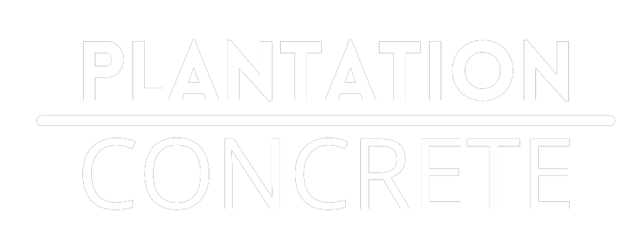 Plantation Concrete Logo
