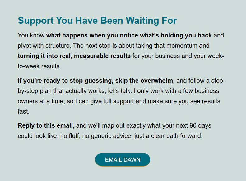 Small Business Support you have been waiting for