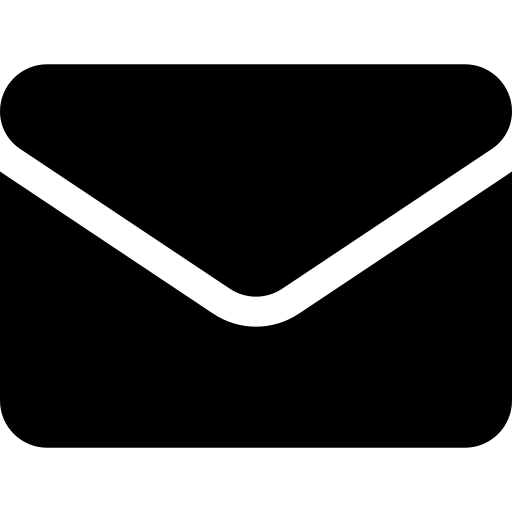 white mail icon