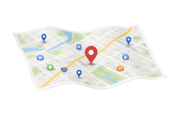Local Map Graphic