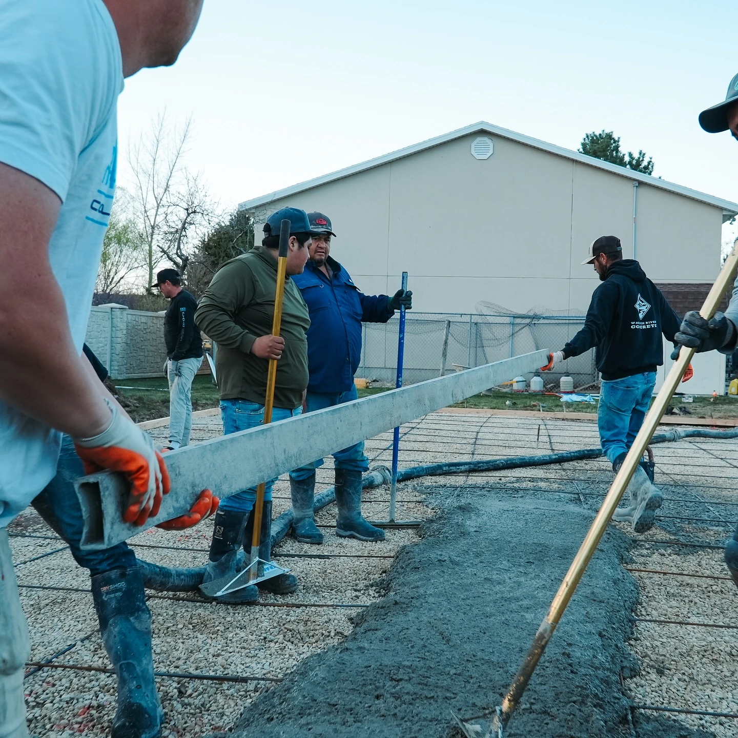 building a backyard concrete pickleball court