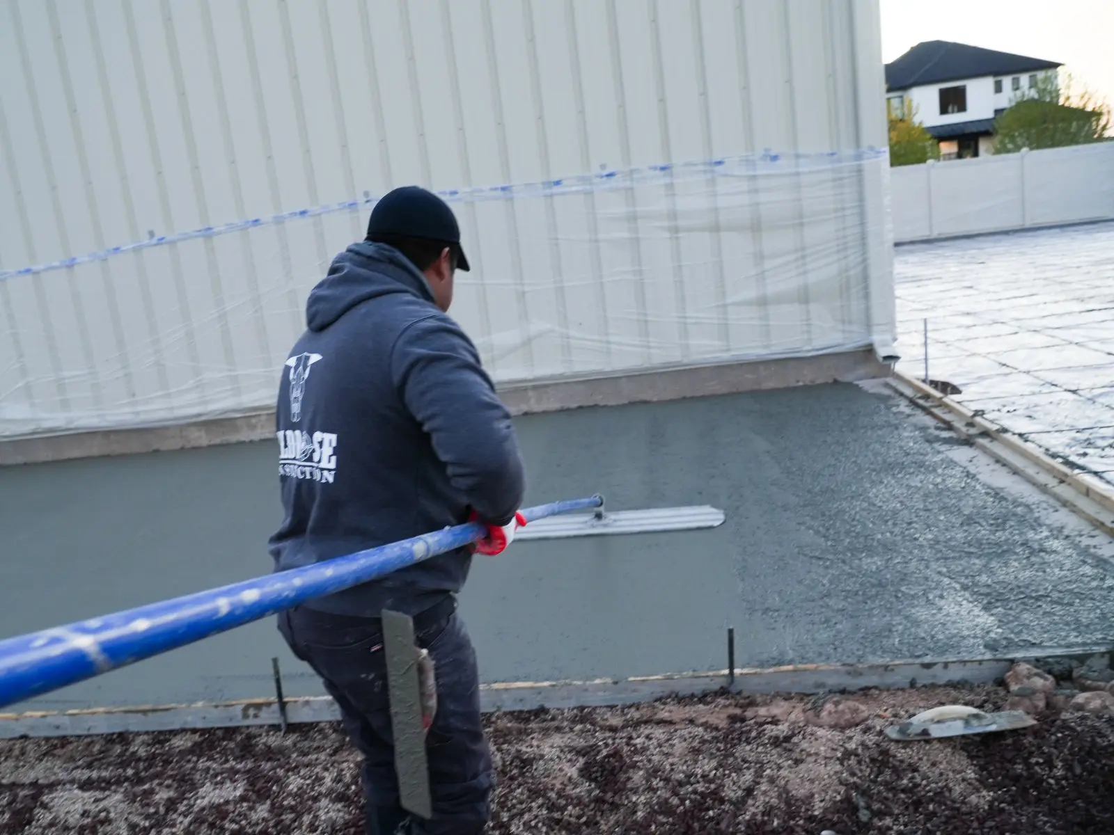 cementing of backyard pickleball court cementing of backyard pickleball court