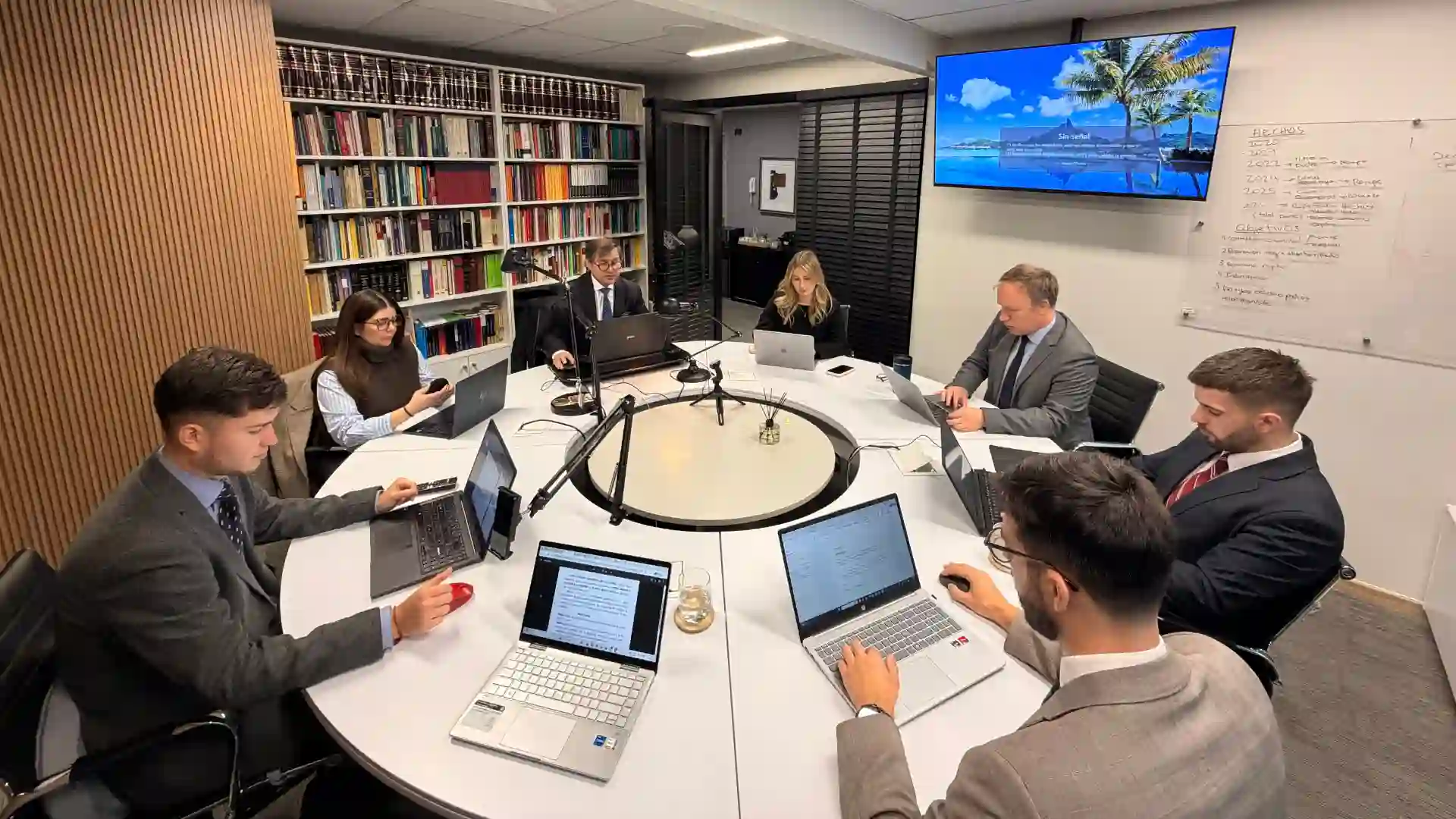 Mesa redonda en acción