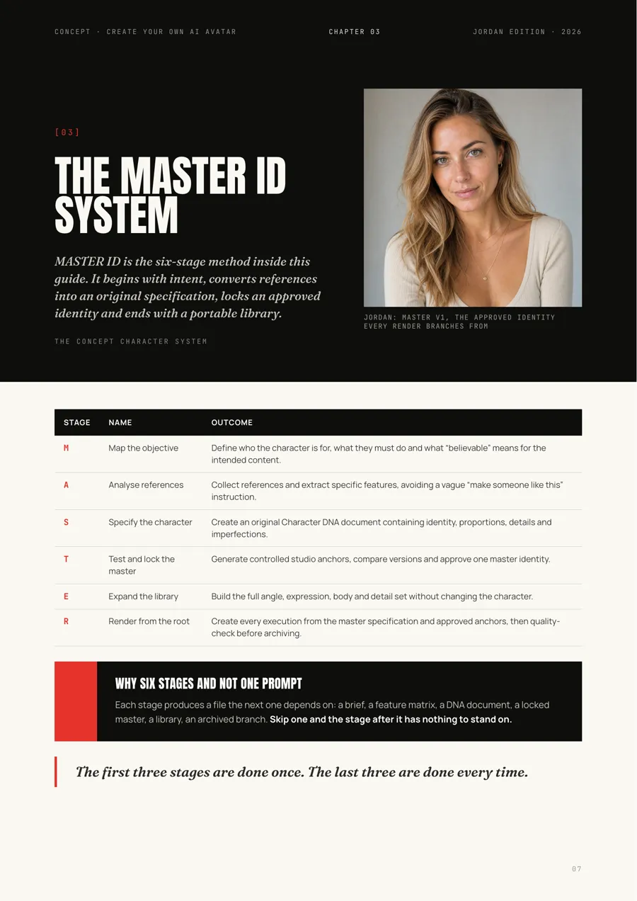 The MASTER ID System chapter opener
