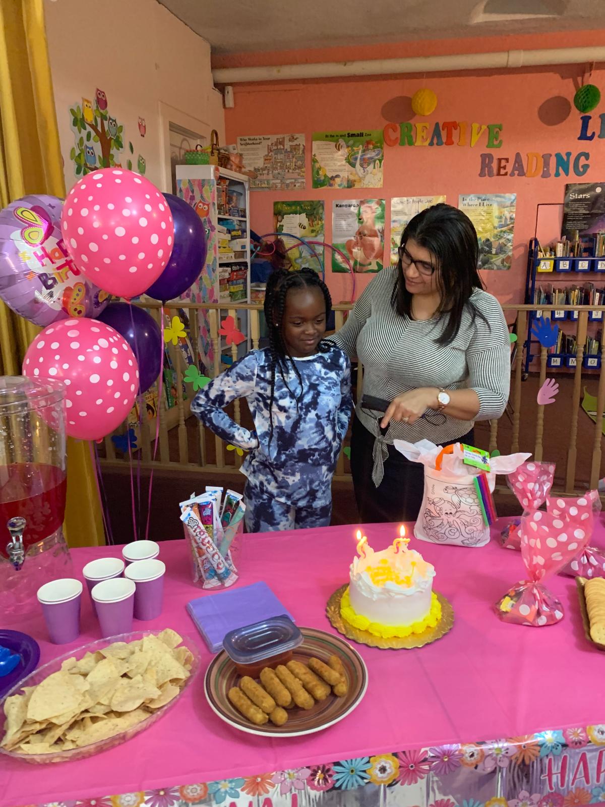 Birthday smiles celebration