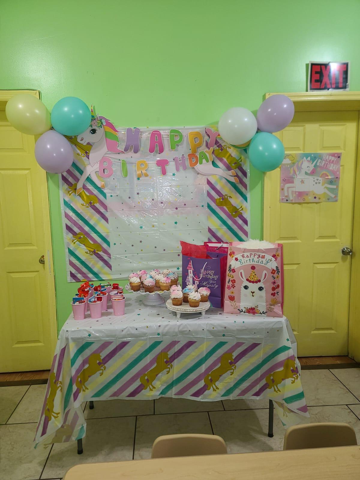 Sharing cake holiday