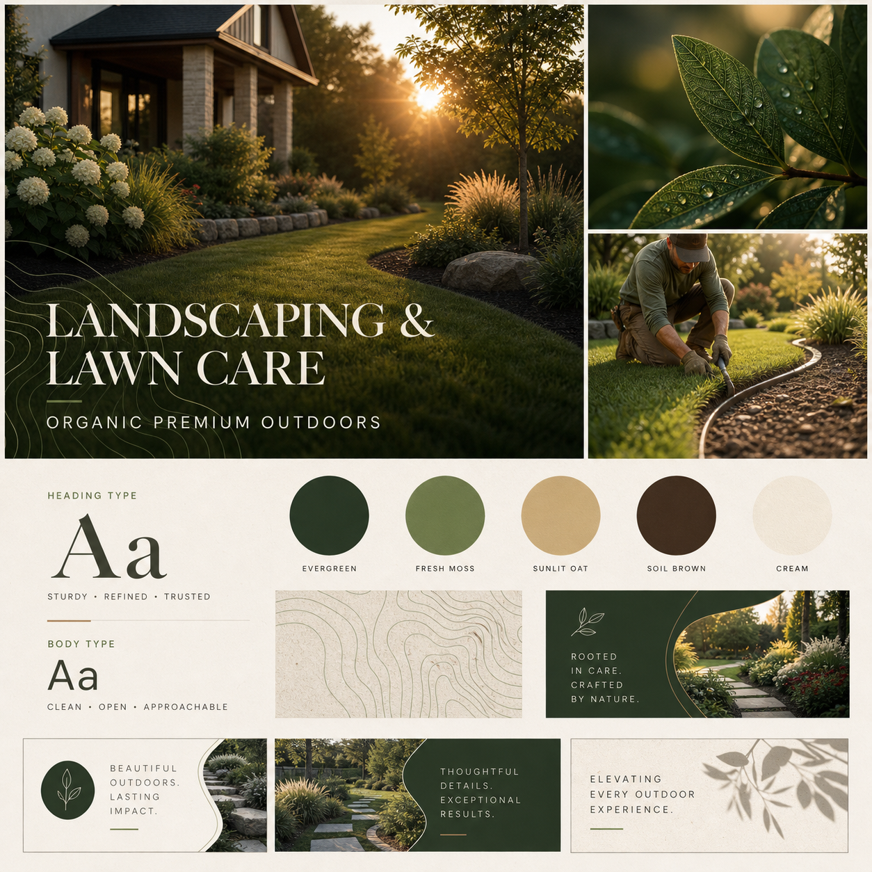 Landscaping and Lawn Care brand foundation