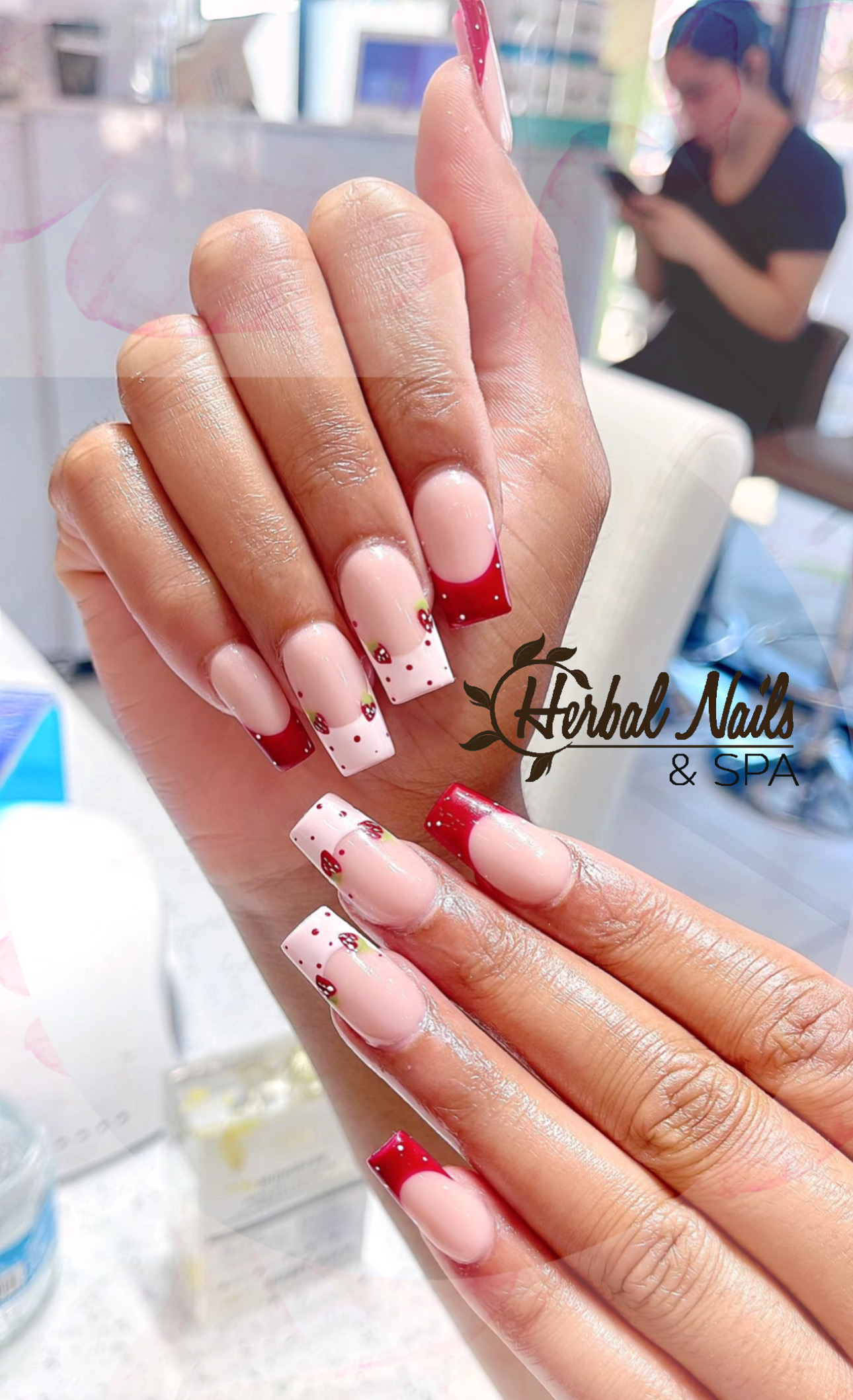 Polished manicure North OC nail spa