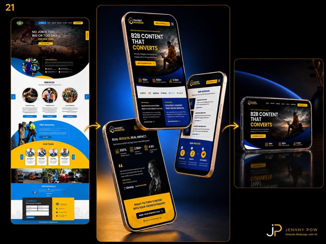 The Content Growth Blueprint, Websites