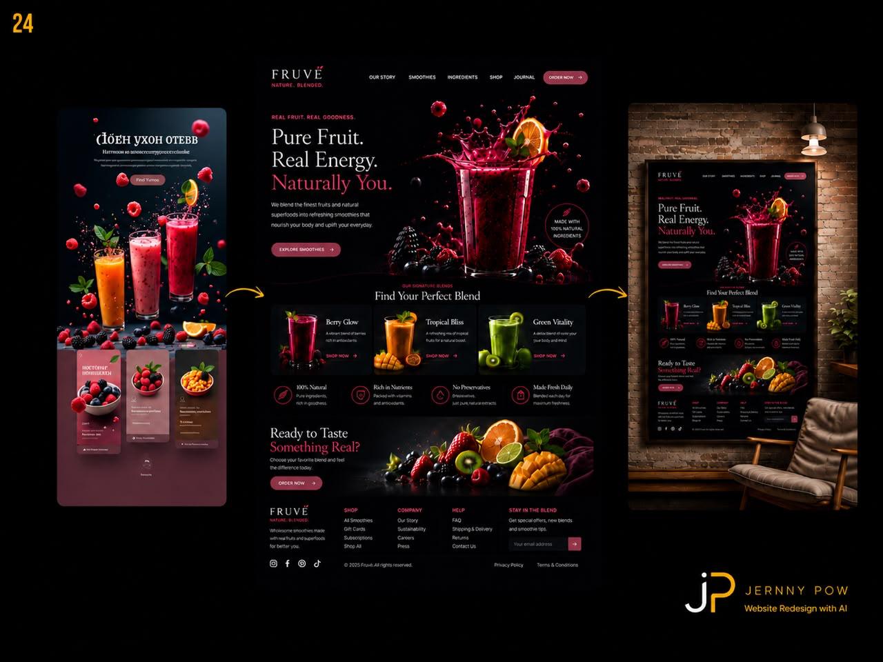 Fresh Harvest, Websites