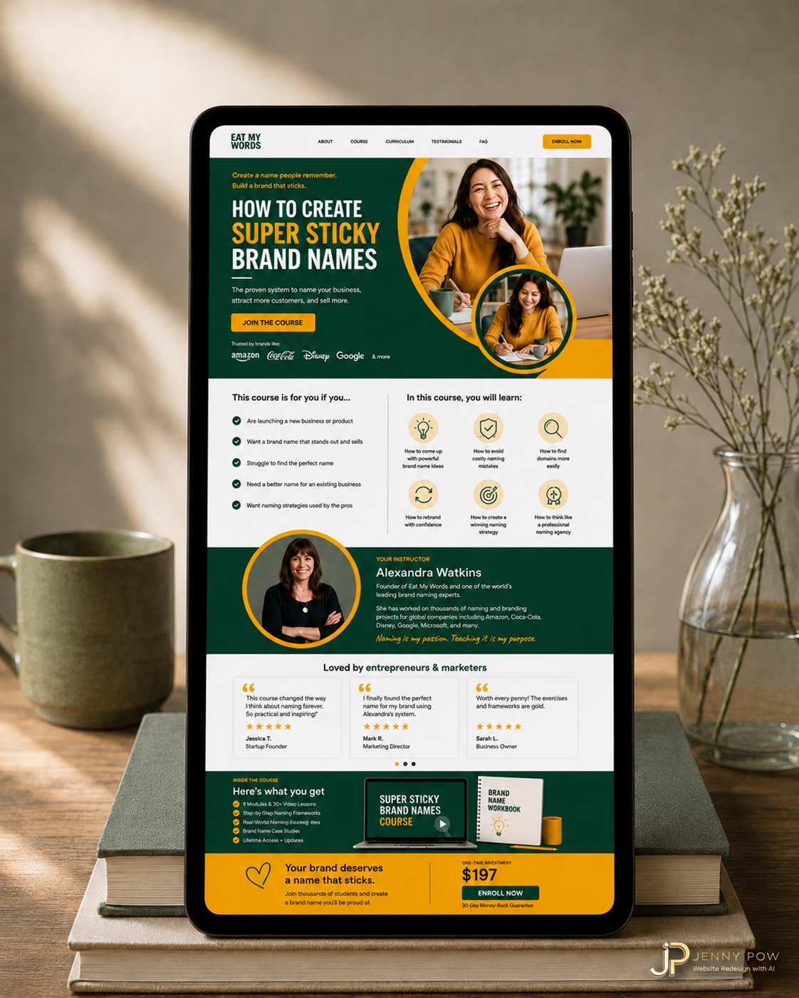 The Brand Naming System, Websites