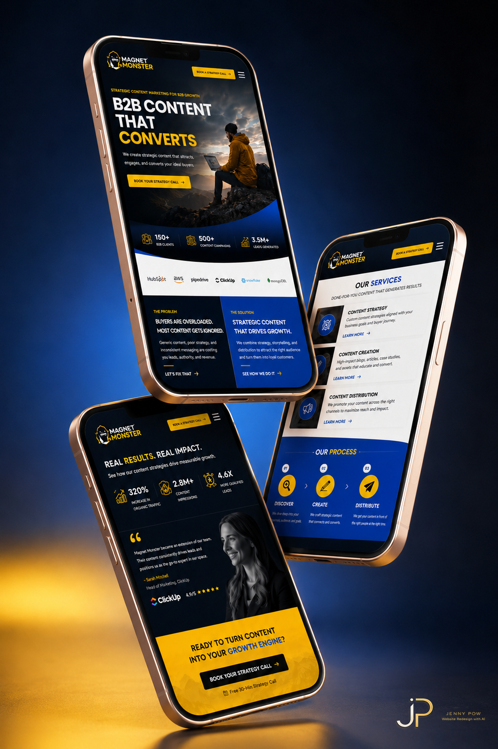 The Content Growth Blueprint, Websites