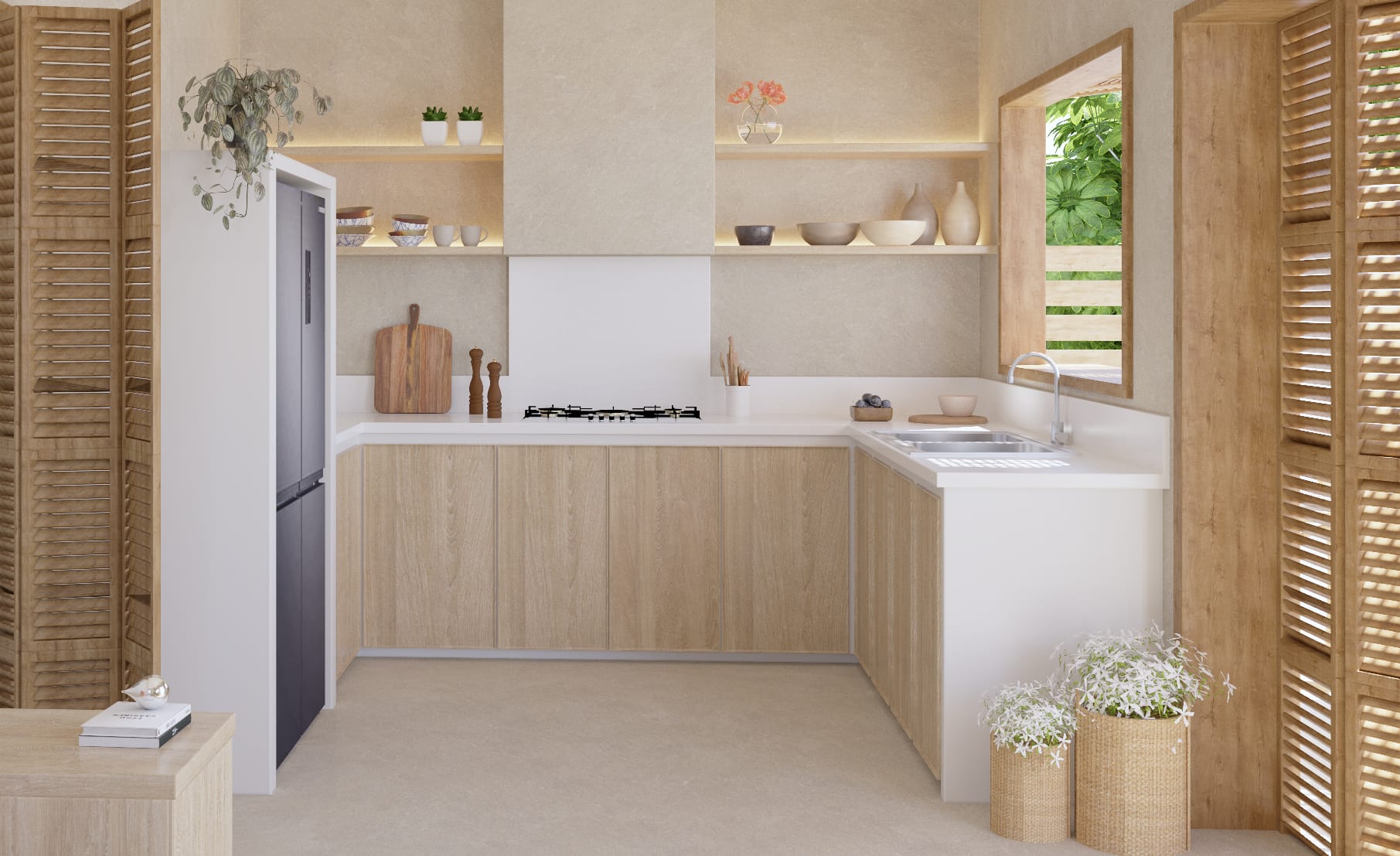 Cocina equipada
