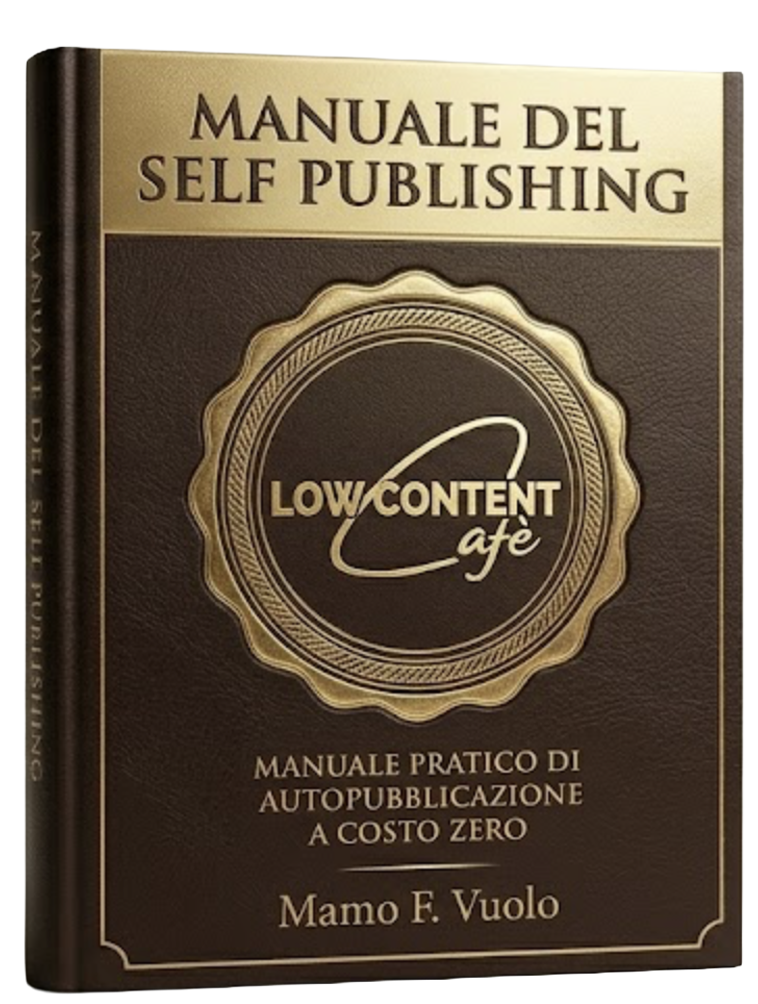 Manuale gratuito di autopubblicazione Low Content Cafe