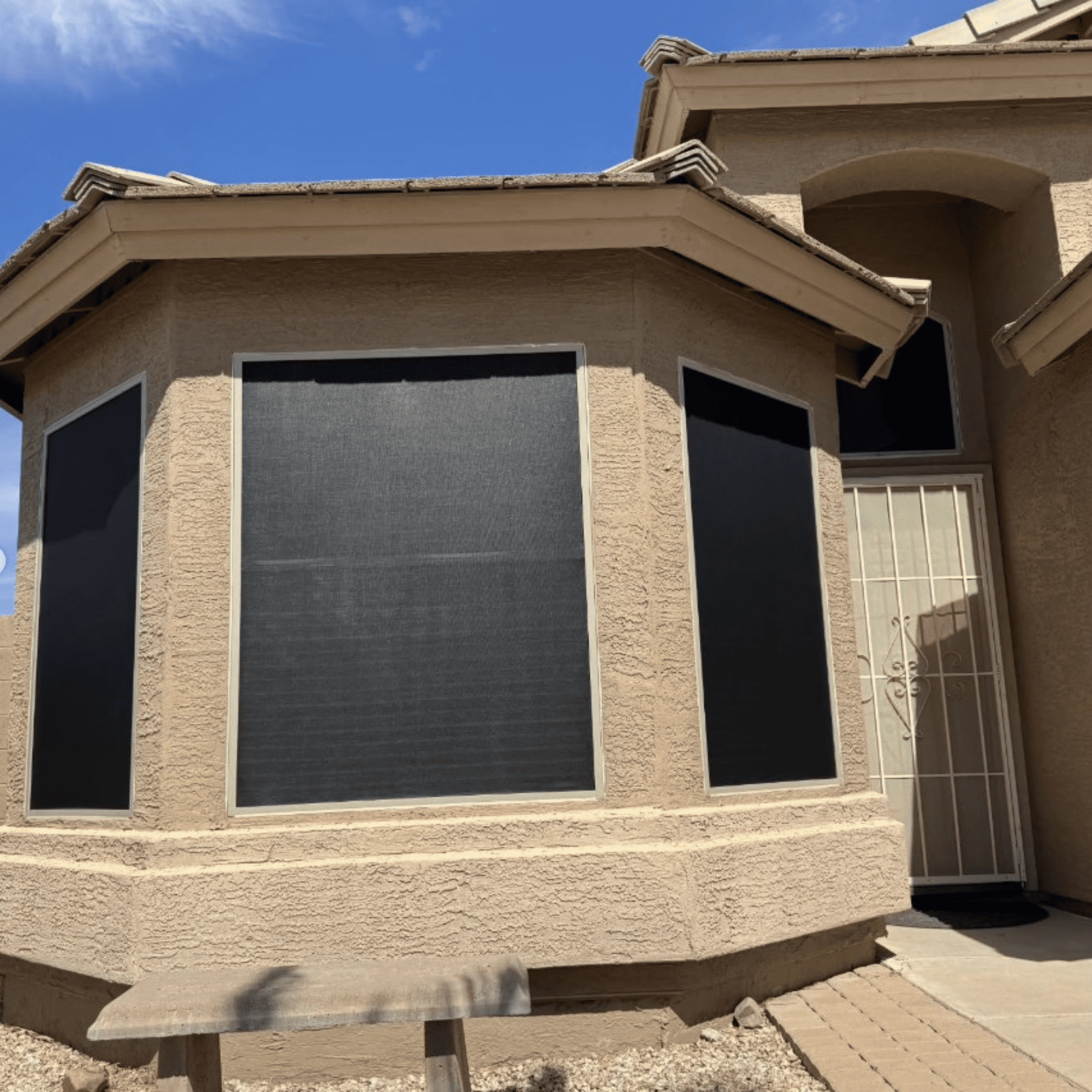 Sun Screen Installation