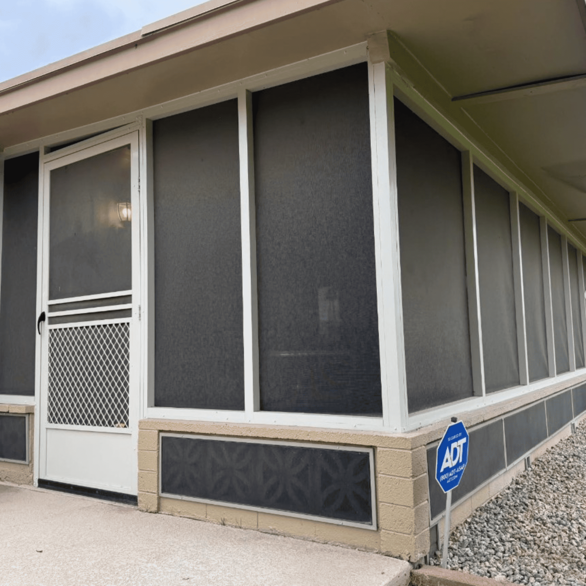 Patio Screen Enclosure Rescreen