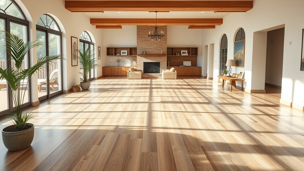 Flooring options displayed in a showroom in Auburn, CA.