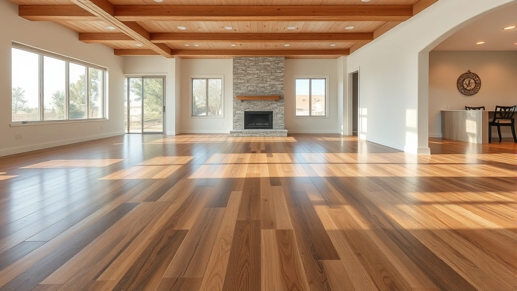 Flooring installation in a modern living room setting in Gold River, CA.